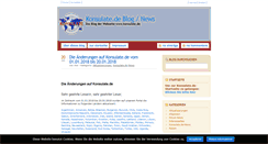 Desktop Screenshot of blog.konsulate.de